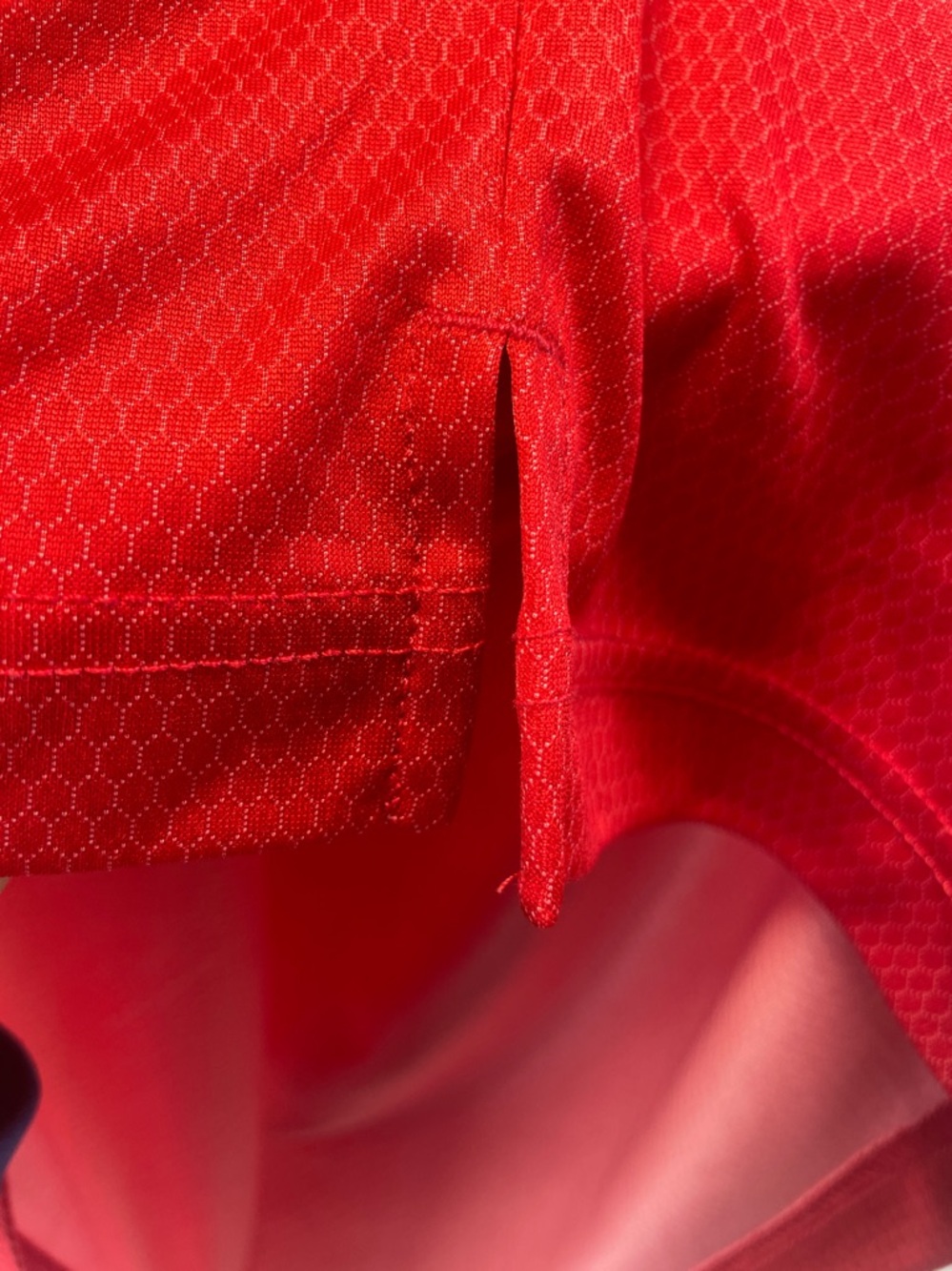 Georgia Bulldogs 
Champion Red Men's Polo with Embroidered‎ Mascot - Picture 4 of 7